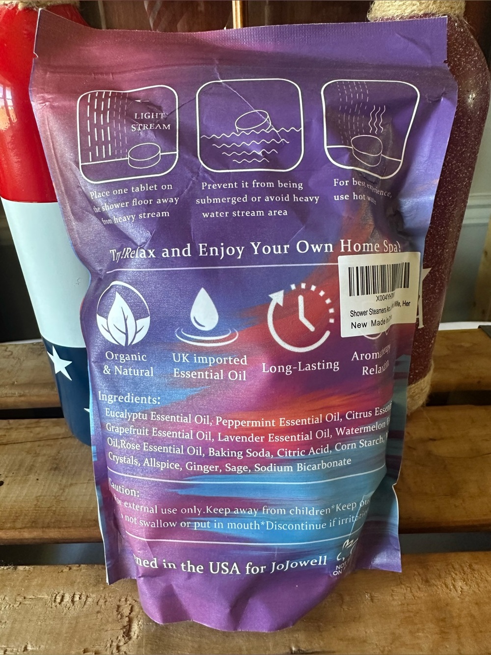 Shower SteamersTablets ~ Long Lasting Aromatherapy 21-Pack ~ NEW - Picture 2 of 6